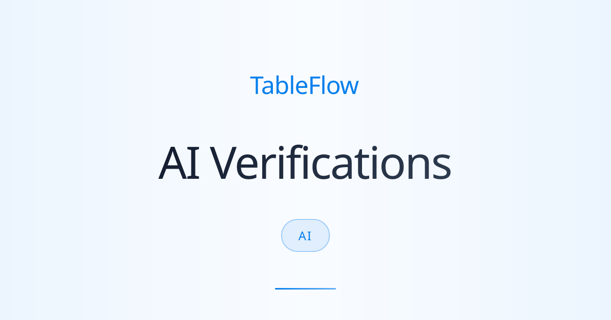 AI Verifications: Automated Data Quality Checks for Document Processing
