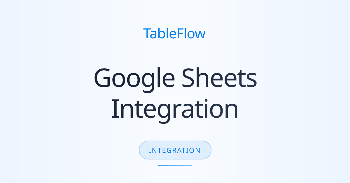 Google Sheets Integration: View and Analyze Extracted Data