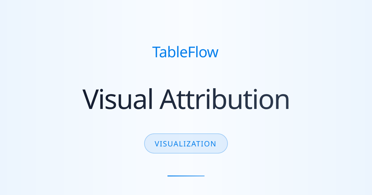 Visual Attribution: See Where Your Data Comes From