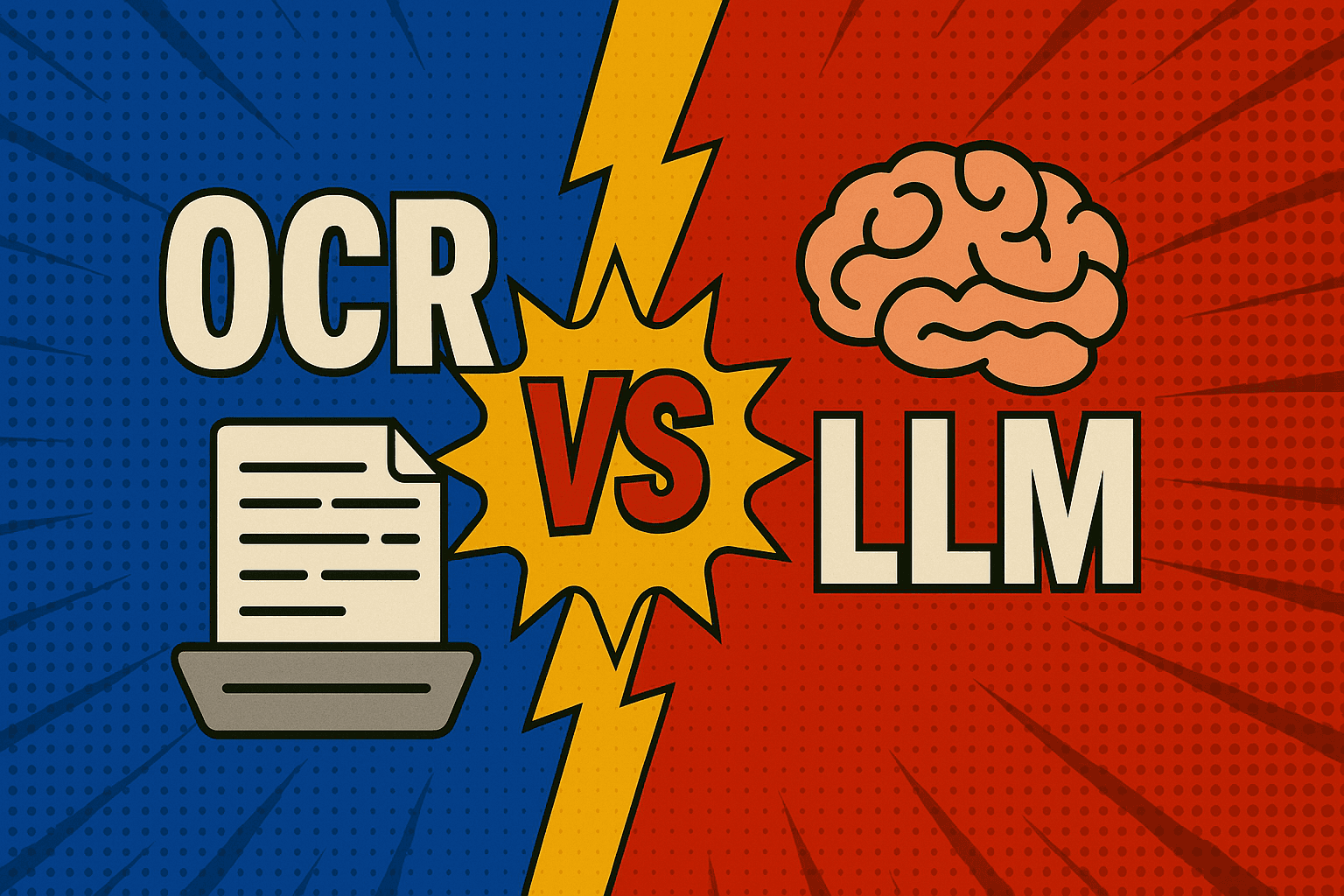 OCR vs LLMs: What's the Best Tool for Document Processing?