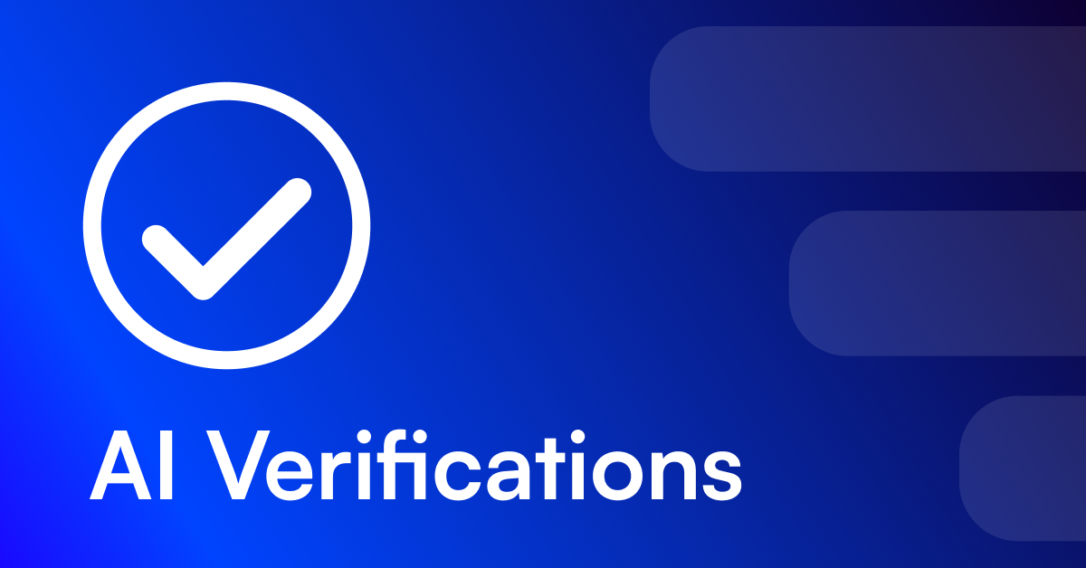 AI Verifications