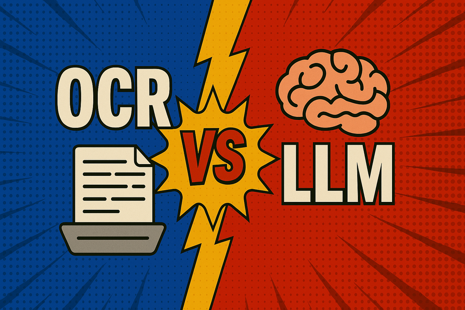 OCR vs LLMs: What's the Best Tool for Document Processing?